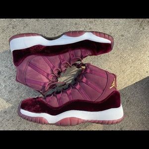Red Velvet Jordan 11’s